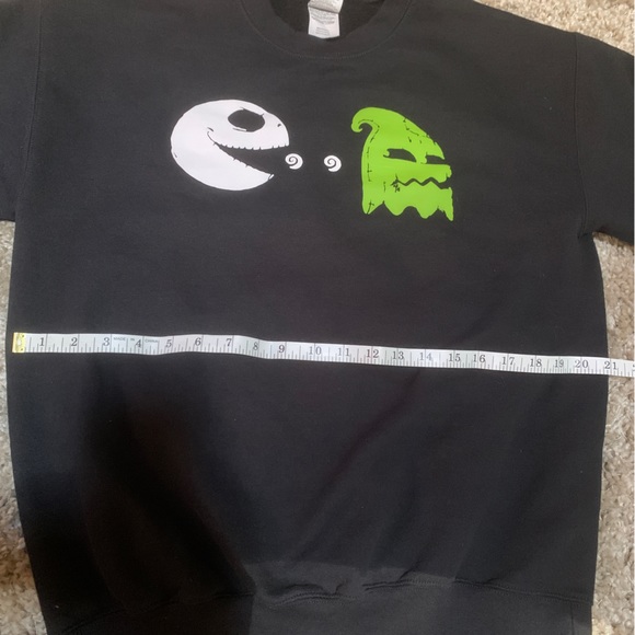 Pac Man Jack Skellington Oogie Boogie Sweatshirt - Picture 6 of 7